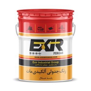 رنگ جدولی آلکیدی مات
