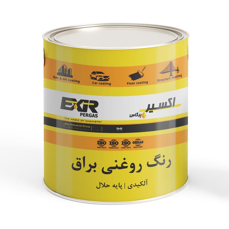 رنگ روغنی براق آلکیدی