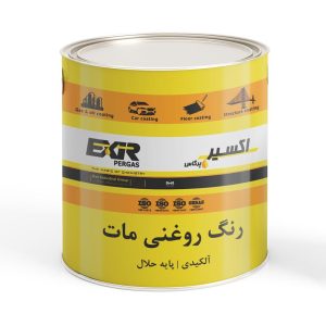 رنگ روغنی مات آلکیدی